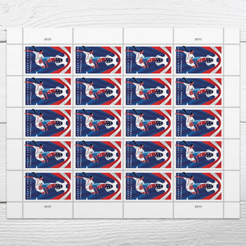 Women's Soccer Stamps