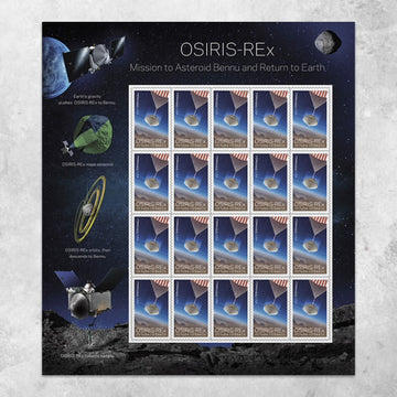 US Stamps SC#5820 2023 OSIRIS-REx Forever Stamps - Sheet of 20 Stamps MNH VF