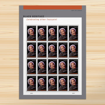 US 2025 SC#5957 - Allen Toussaint Forever Stamps - Sheet of 20 - MNH