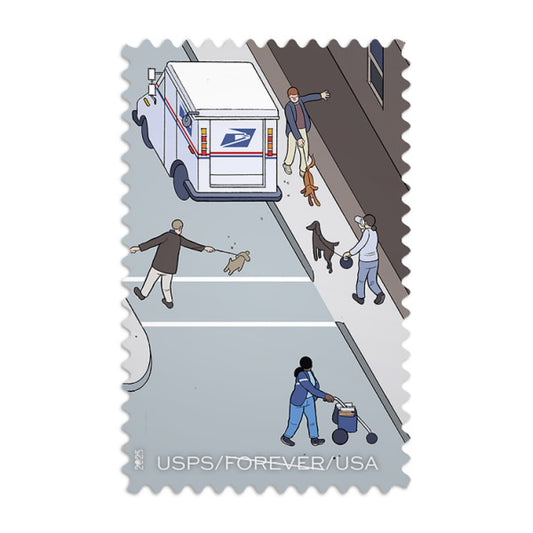 NEW ! US Stamps - 2025 SC#6024 - 250 Years of Delivering Forever Stamps - Sheet of 20 - MNH