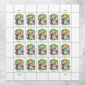 US Stamps 2024 SC# 5850  Wedding Blooms( Sheet of 20/Set ) VF MNH