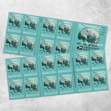 US Stamps 2024 SC# 5851 Save Manatee Stamps( Booklet/20 ) VF MNH