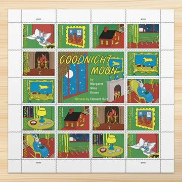 US 2025 SC#6002 - 6009 - Goodnight Moon Forever Stamps - Sheet of 16 - MNH