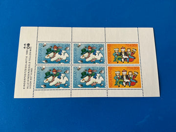 Netherlands Stamps - 1983 Netherland Christmas, Snowman, Animation Stamps - MNH VF