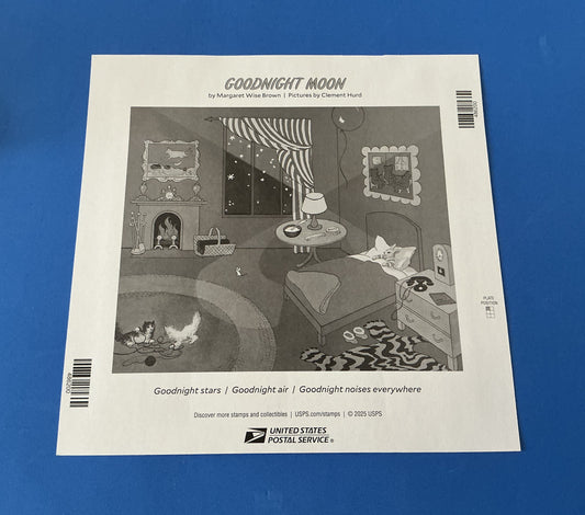 US 2025 SC#6002 - 6009 - Goodnight Moon Forever Stamps - Sheet of 16 - MNH