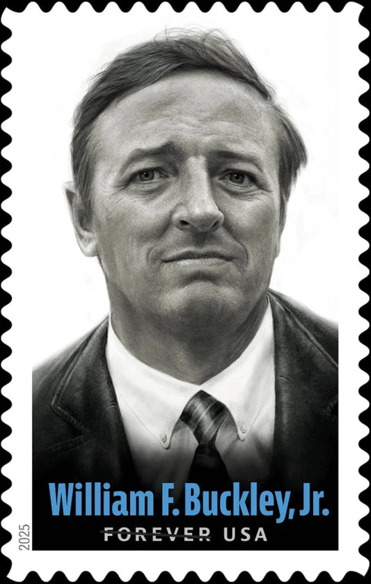 NEW ! US Stamps - 2025 SC#6032 - William F. Buckley Jr.Forever Stamps MNH