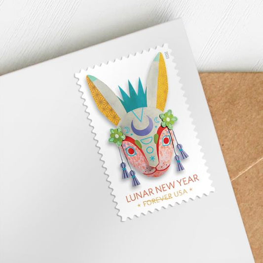 US 2023 SC#5744 Lunar New Year: Year of the Rabbit Stamps ( 20 Stamps) Brand New