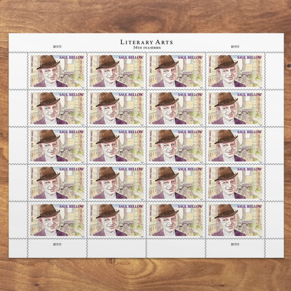 US 2024 SC#5831 Saul Bellow Stamps ( Sheet of 20 Stamps) Brand New VF MNH