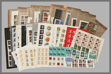 2024 US Complete Set of Postage Stamps - Full set of 38 stamp sheets - Genuine ! MNH OG
