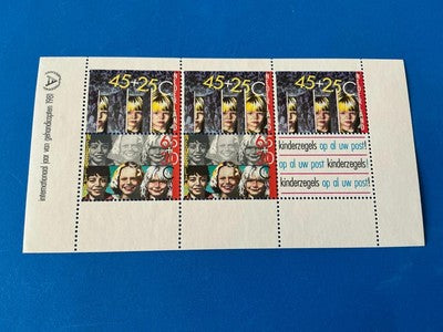 1981 Netherlands Miniature sheet International Year of Disabled Persons Stamps