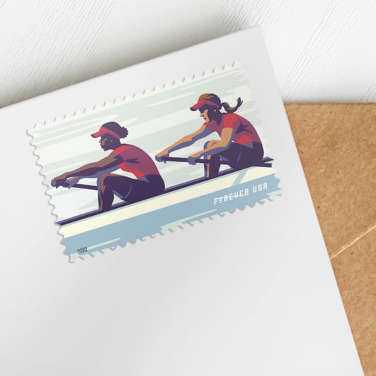 Women's Rowing Stamps