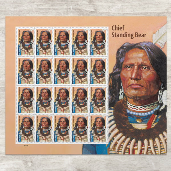 Chief Standing Bear Stamps