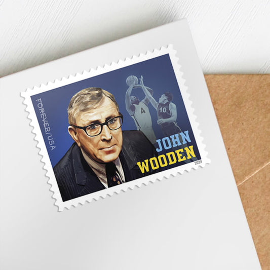 US Stamps 2024 SC#5833 John Wooden, Stamps (Sheet of 20 Stamps) VF MNH