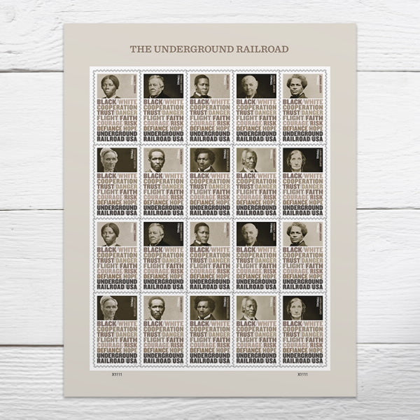 US Stamps 2024 SC#5834-5843 The Underground Railroad Stamp (Sheet of 20 Stamps) VF MNH