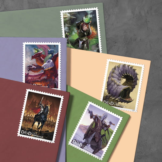 US 2024 SC#5909-5918 Dungeons & Dragons Forevers Stamps ( Sheet Of 20 Stamps ) MNH VF