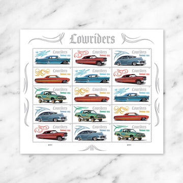 NEW! US Stamps - 2026 SC#6062 - 6066 - Lowriders Forever Stamps - Sheet of 15 - MNH OG