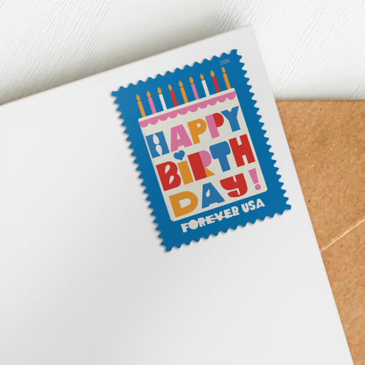 US Stamps - 2026 SC#6069 - Happy Birthday Forever Stamps - MNH OG