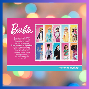 *NEW* US Stamps - 2026 SC#6114 Barbie Forever Stamps - Sheet of 10 - MNH