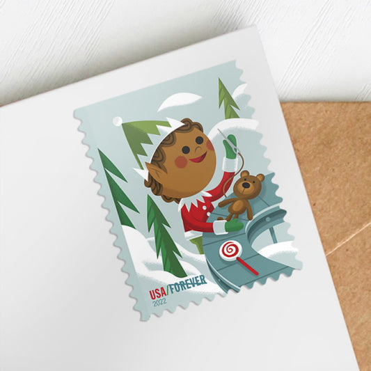 Holiday Elves Stamps