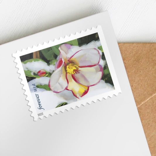 Snowy Beauty Stamps