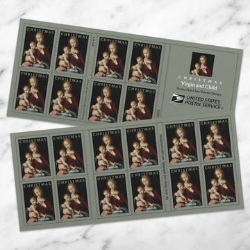 Virgin and Child Stamps