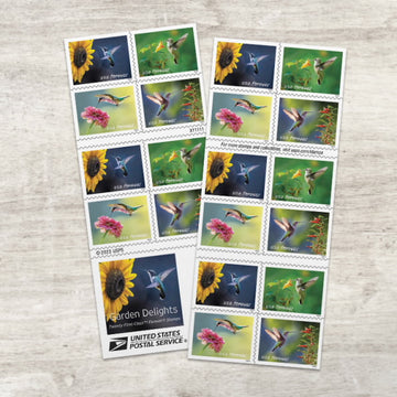 US Stamps 2024 SC#5845-5848  Garden Delights Stamps (Booklet/20) VF MNH