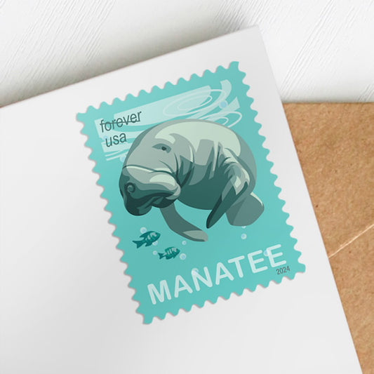 US Stamps 2024 SC# 5851 Save Manatee Stamps（ Booklet/20 ) VF MNH