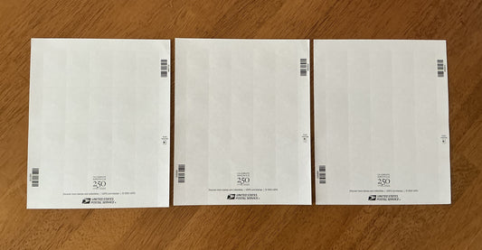 US Stamps - 2025 SC#6010-6012 - US Army, Navy, Marine Corps - 250th Anniversary - Forever Stamps - Sheet of 20 - MNH