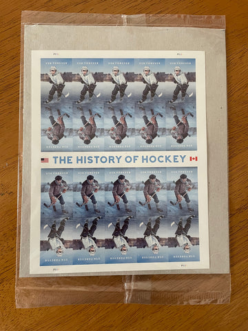 US 2017 SC#5252-5253 THE HISTORY OF HOCKEY Stamps ( Sheet of 20 Stamps) MNH VF