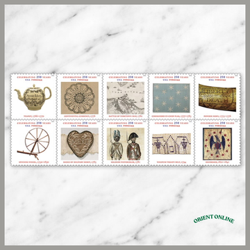 *NEW* US Stamps - 2026 SC#6087-6096 - Treasure of the Revolutionary Era Stamps - MNH
