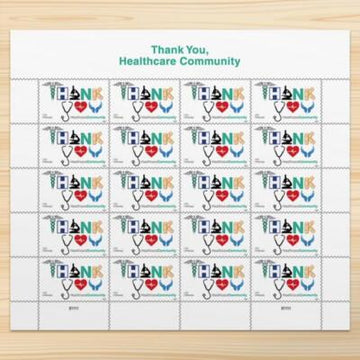 2024 USA - Scott#5947-Thank You Healthcare Community Forever Stamps - MNH